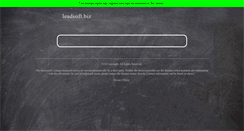 Desktop Screenshot of leadsoft.biz
